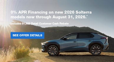 Solterra | Bowser Subaru in Pittsburgh PA