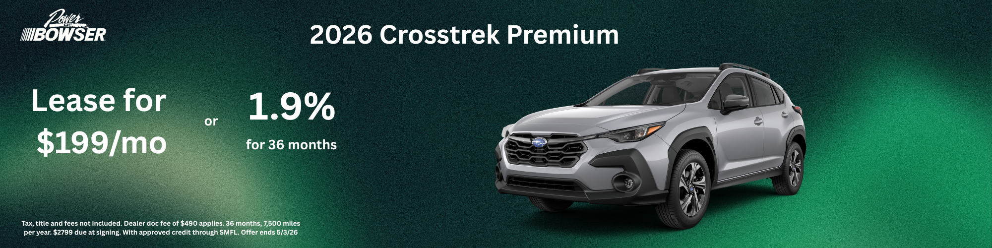 2026 Subaru Crosstrek Premium