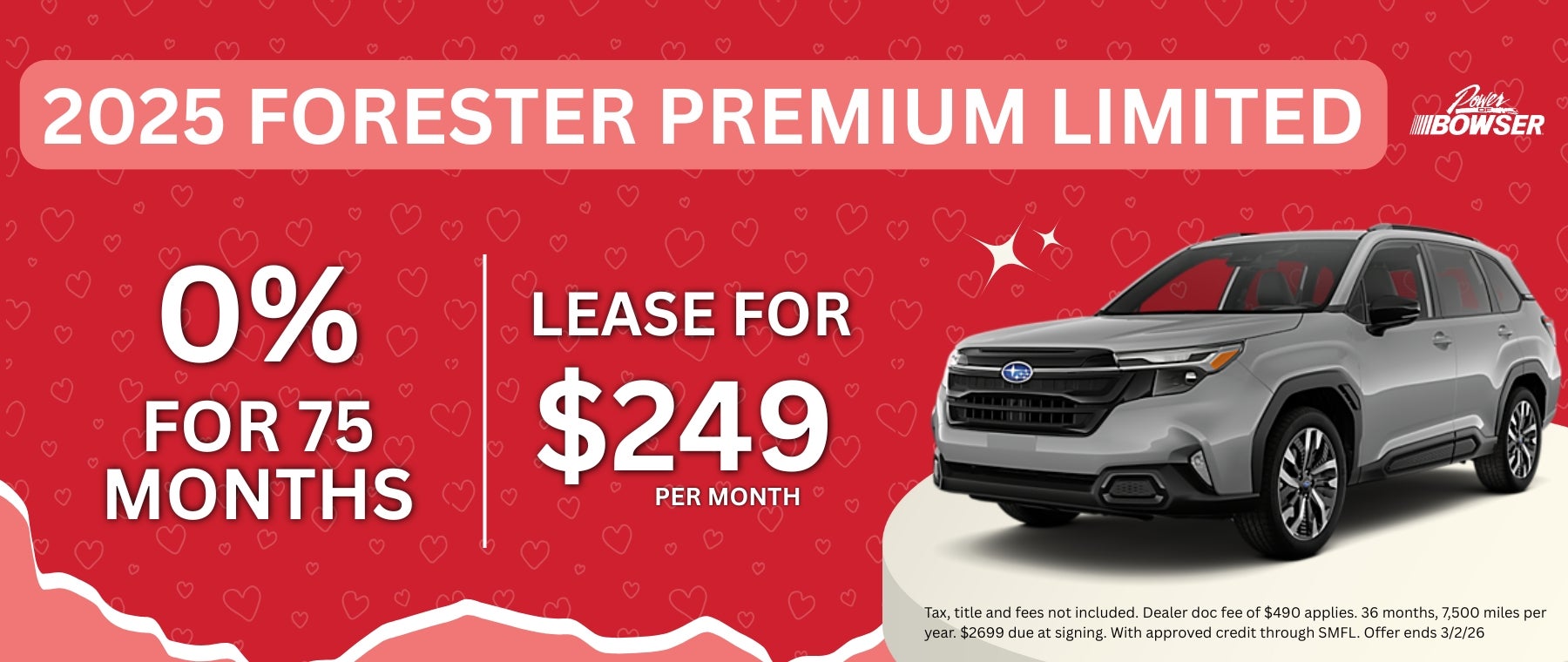 2025 subaru forester premium limited