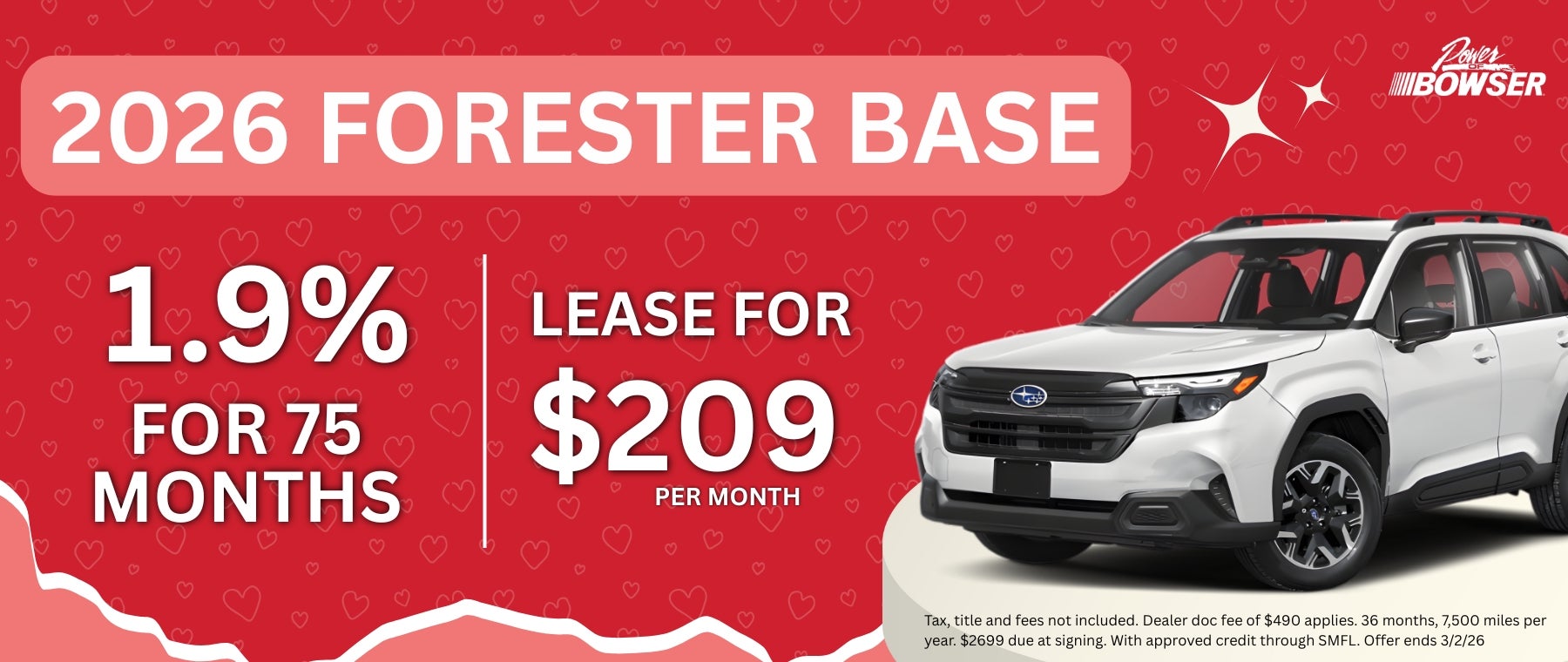 2026 subaru forester base