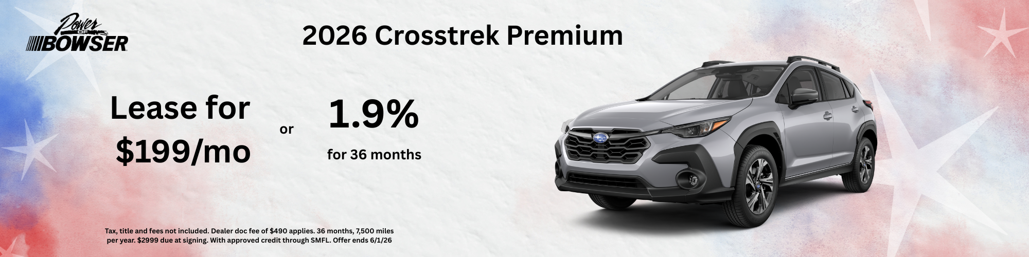 2026 Subaru Crosstrek Premium